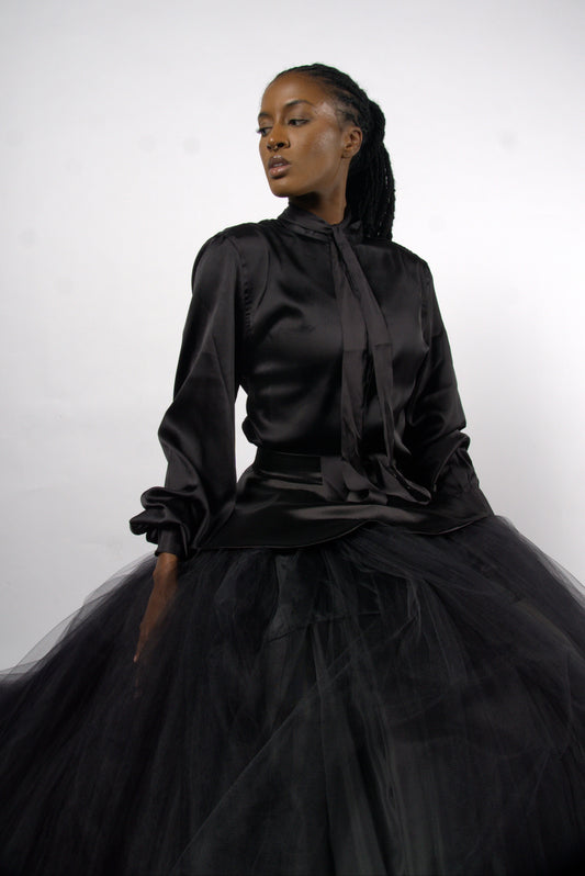 Tulle Skirt - Black